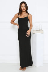 Island Lounging Maxi Dress Black