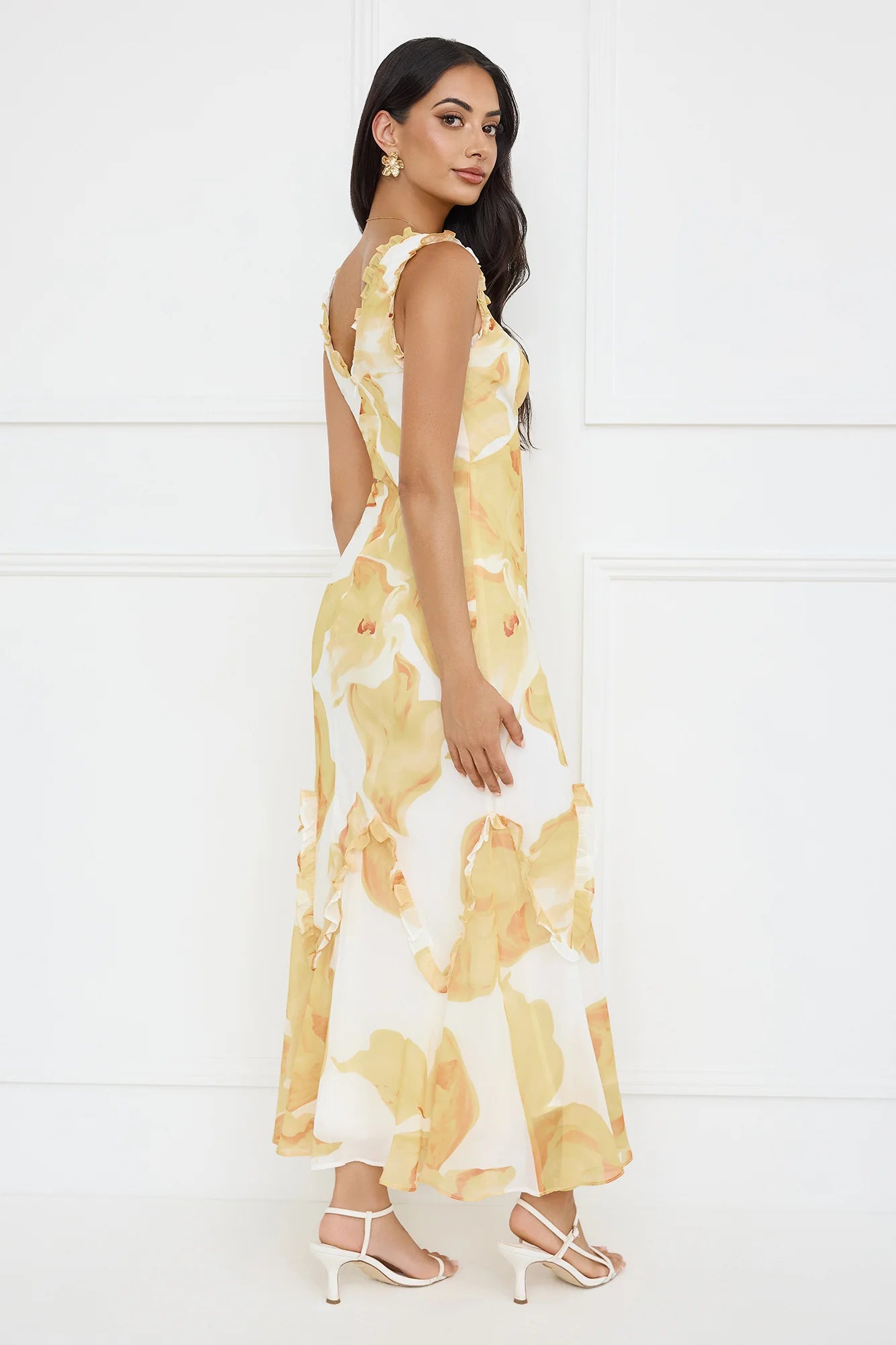 Lemon Meringue Maxi Dress Yellow