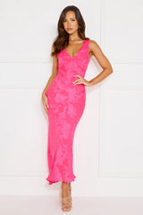 Hotel Of Style Maxi Dress Pink