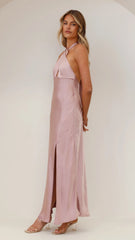 Amalia Maxi Dress - Dusty Pink