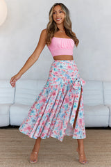 Just My Type Crop Top Pink