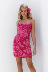 Hottest Girl Here Mini Dress Pink