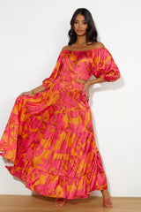 Her Time To Shine Maxi Dress Pink