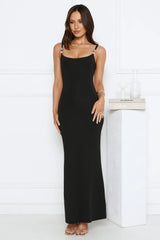 Island Lounging Maxi Dress Black