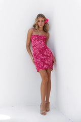 Hottest Girl Here Mini Dress Pink