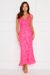 Hotel Of Style Maxi Dress Pink