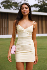 Hidden Delight Dress Yellow