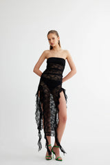 LIONESS Rendezvous Dress Onyx