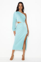 Honey Lover Midi Dress Ice