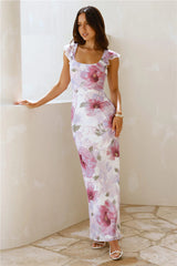 League Of Her Own Maxi Dress Floral