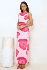 Hey Gorgeous Maxi Dress Pink