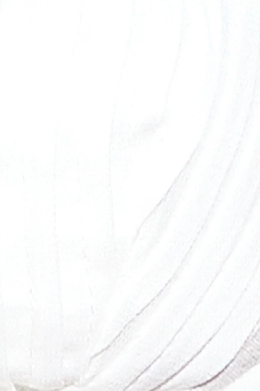 Lace Moment Crop Top White
