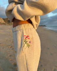 "Gift Giving" Sweatpants in Heather Gray