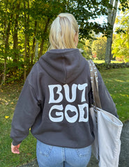But God Grey Unisex Hoodie