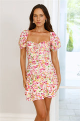 Island Radiance Mini Dress Floral