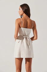 Azria Button-Front Wrap Dress