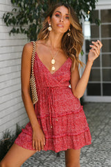 Just Like Honey Dress Red