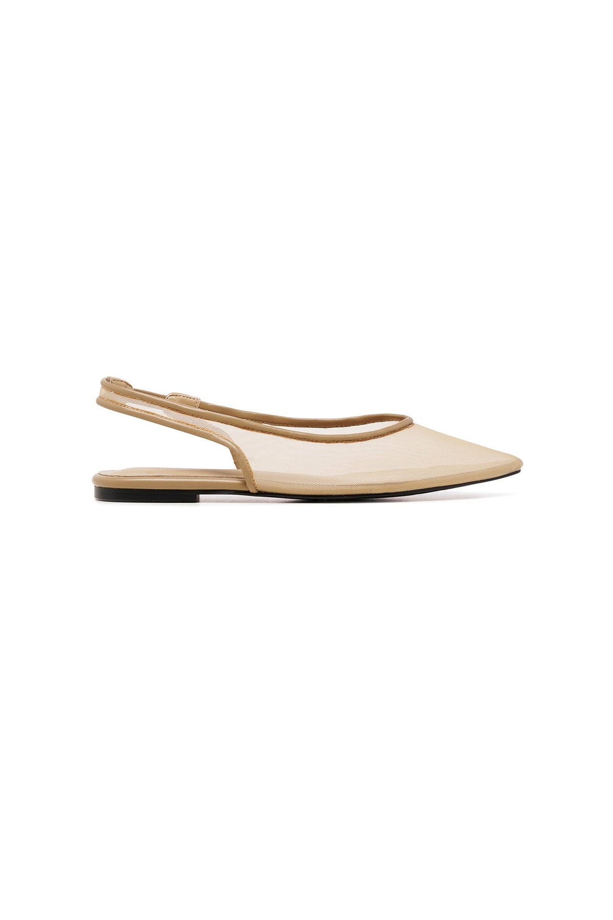 THERAPY Lazer Nude Patent Ballet Flat