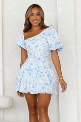 Sale-Dress Ladylike Etiquette Mini Dress White