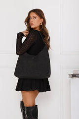 Jami Bag Black Suede