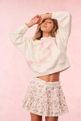 Brunella Cotton Bow Hoodie