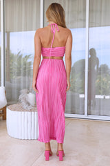 It's Giving Vibes Maxi Skirt Pink