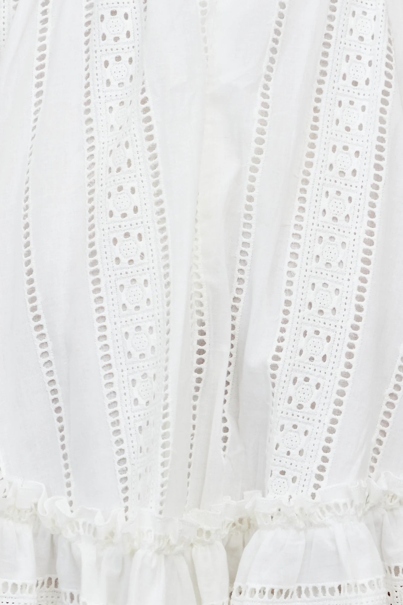 Hey Little Heartbreaker Dress White