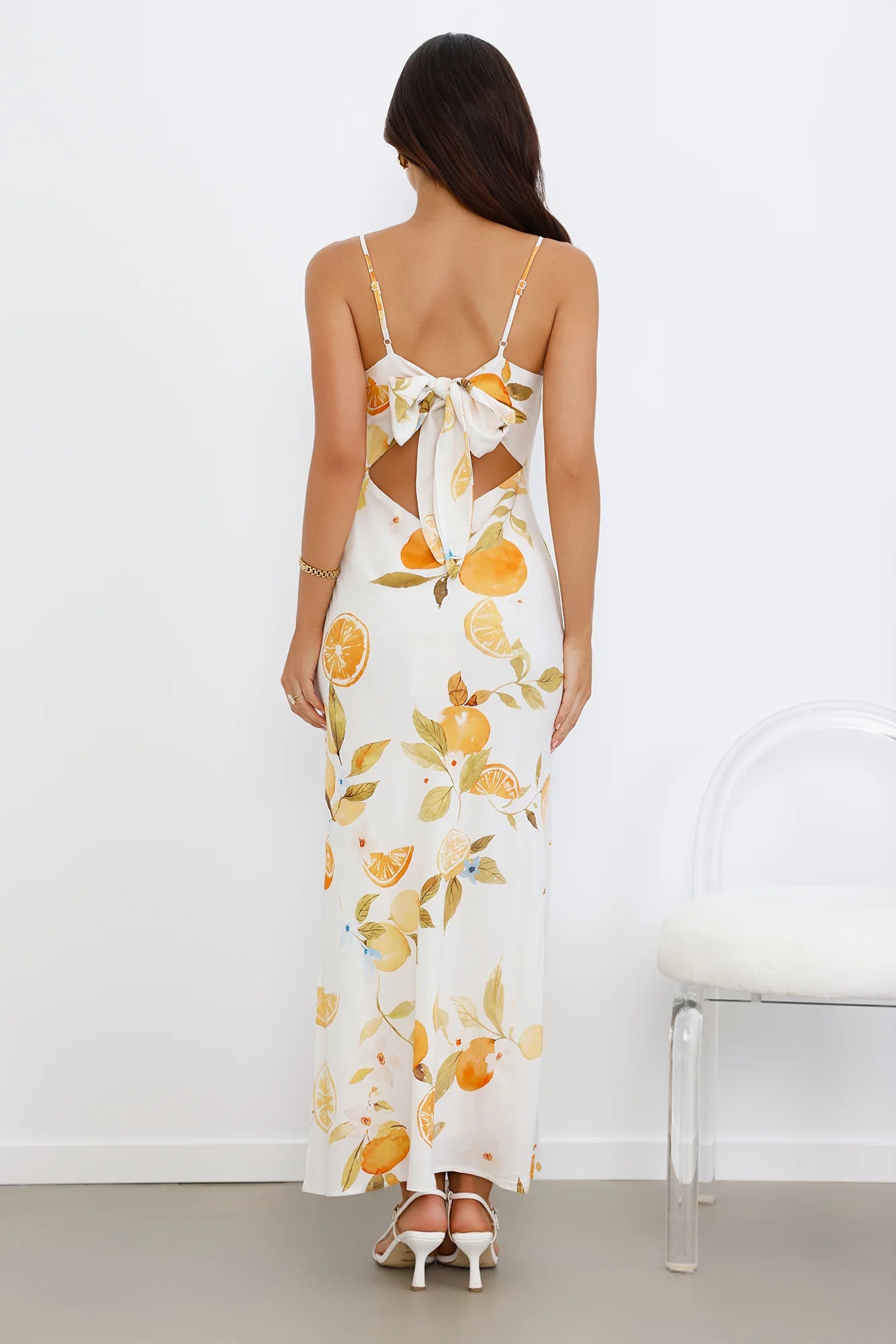Lemonade Luxe Maxi Dress White