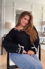 Bea Black Sweater