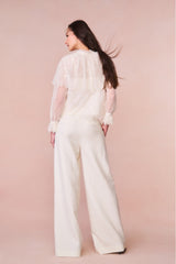 Duquette Sheer Lace Top