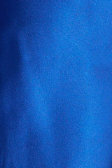 Sale-Dress Luxe Arrival Satin Mini Dress Cobalt Blue