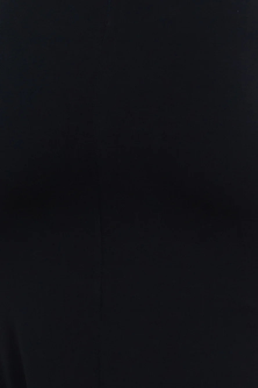 Late Night Texts Maxi Dress Black