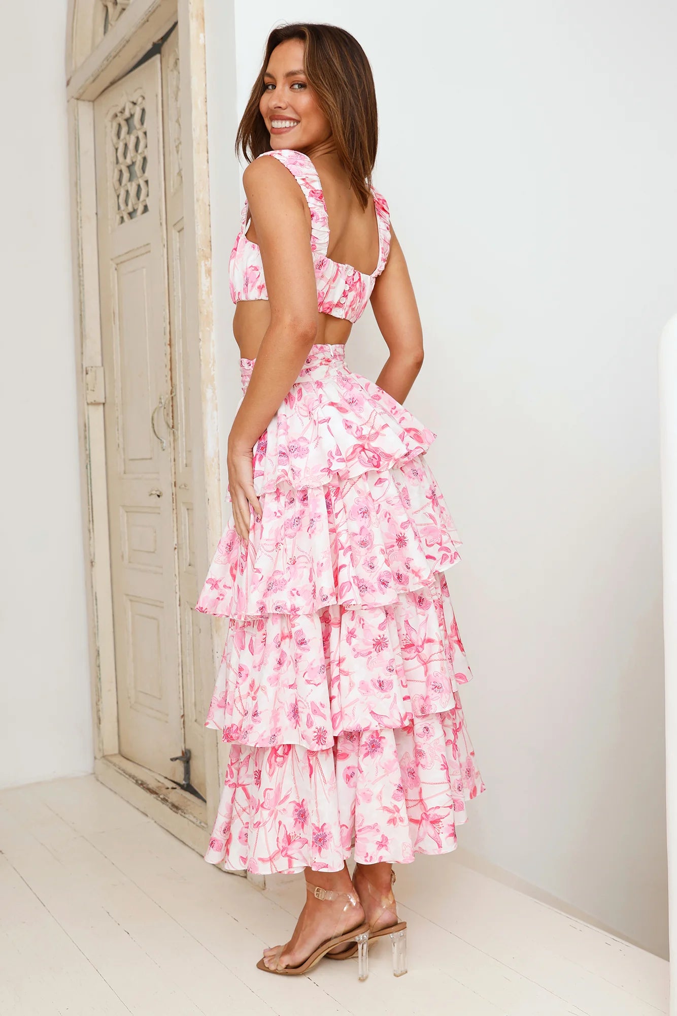 Journey Of Style Crop Top Pink