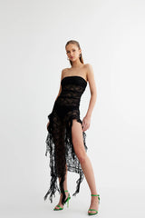 LIONESS Rendezvous Dress Onyx