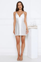 Kitchen Tea Mini Dress White