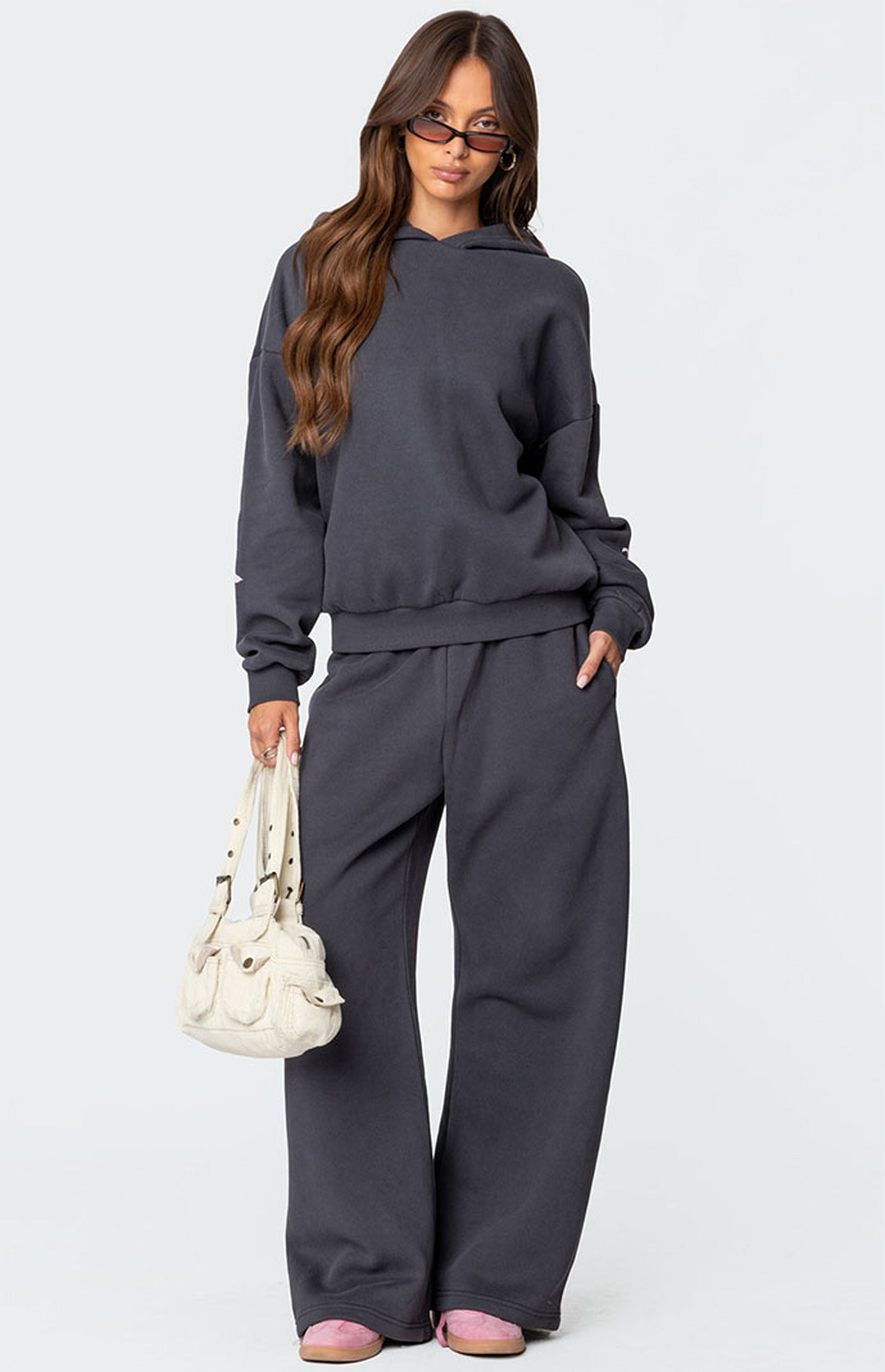 Edikted Bonney Bow Detail Hoodie
