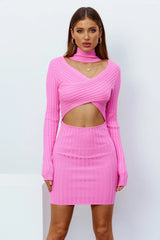 LIONESS Pink Floyd Mini Dress Pink