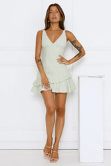 Honeyfields Mini Dress Sage