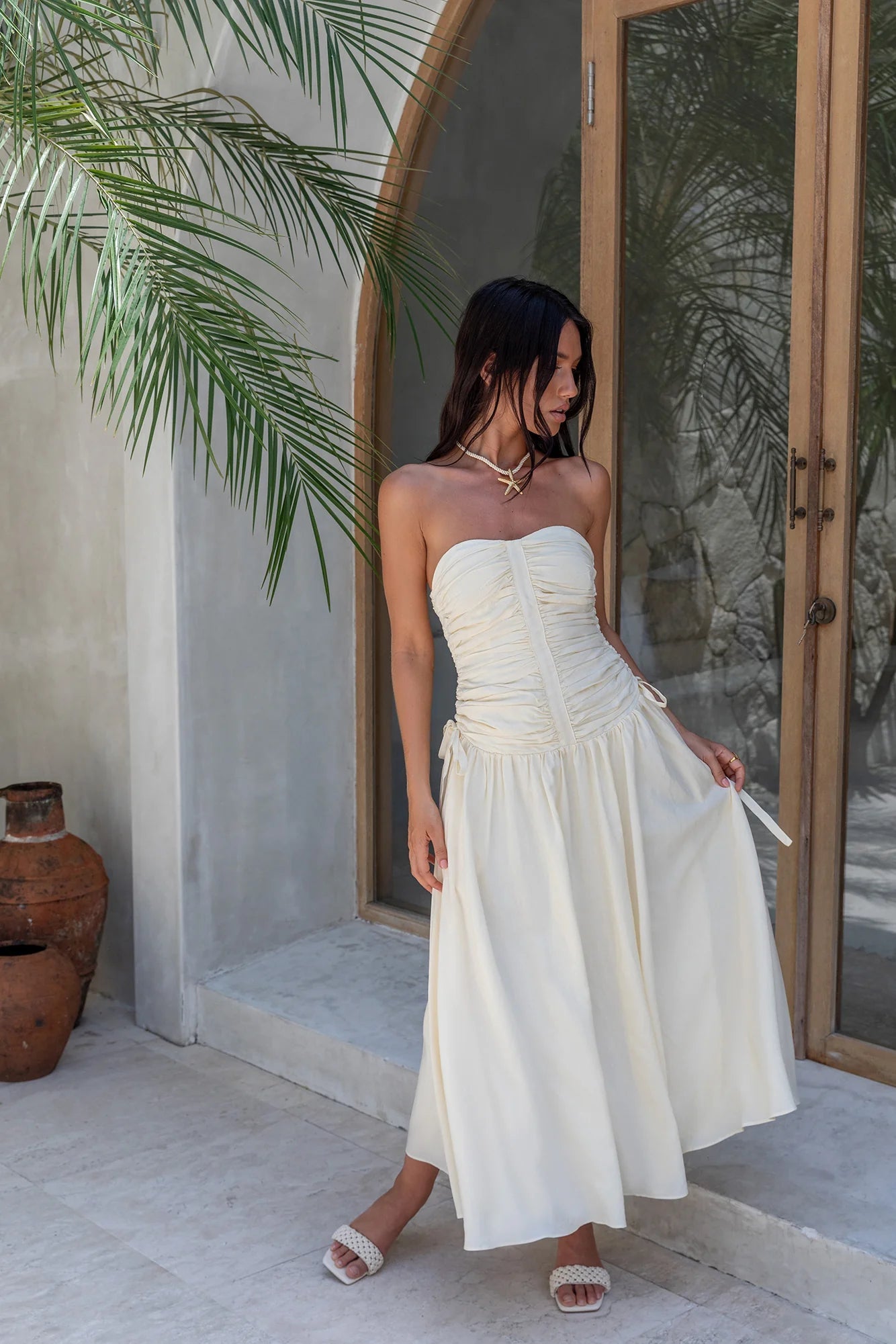 Zori Maxi Dress Cream