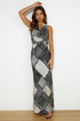 It's An Illusion Maxi Dress Black