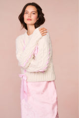Parson Alpaca-Blend Ribbon Pullover - ICY BLUSH
