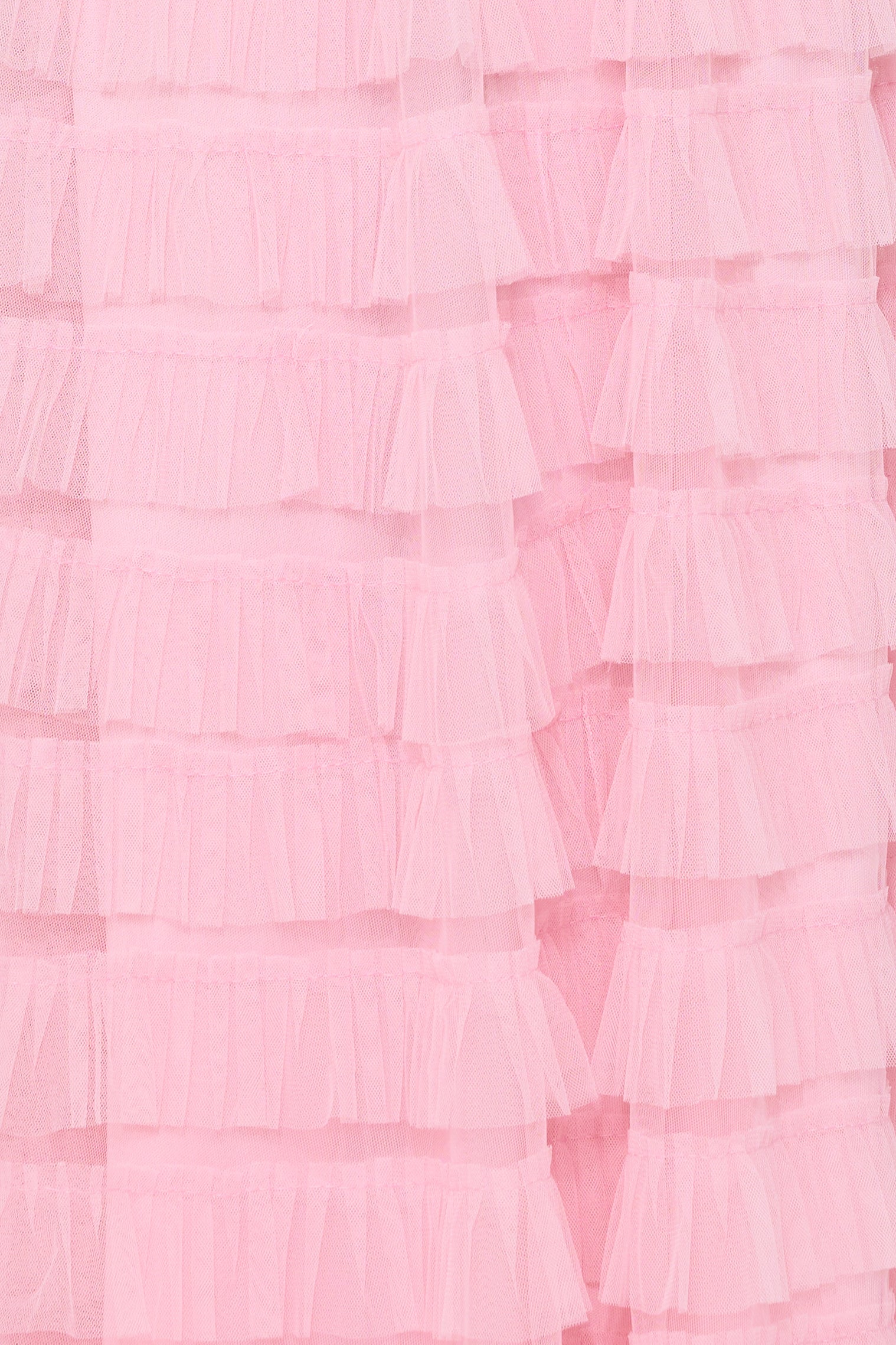 Honeyed Horizons Strapless Mesh Maxi Dress Pink