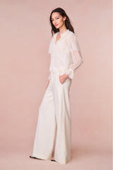 Duquette Sheer Lace Top