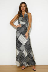 It's An Illusion Maxi Dress Black